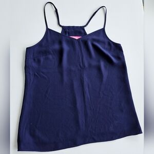 Lilly Pulitzer Dusk Top Tank True Navy Blue Size XXS Camisole